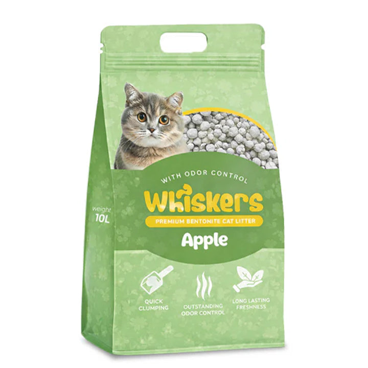 Whiskers Cat Litter Apple 10L