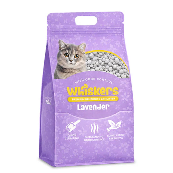 Whiskers Cat Litter Lavender 10