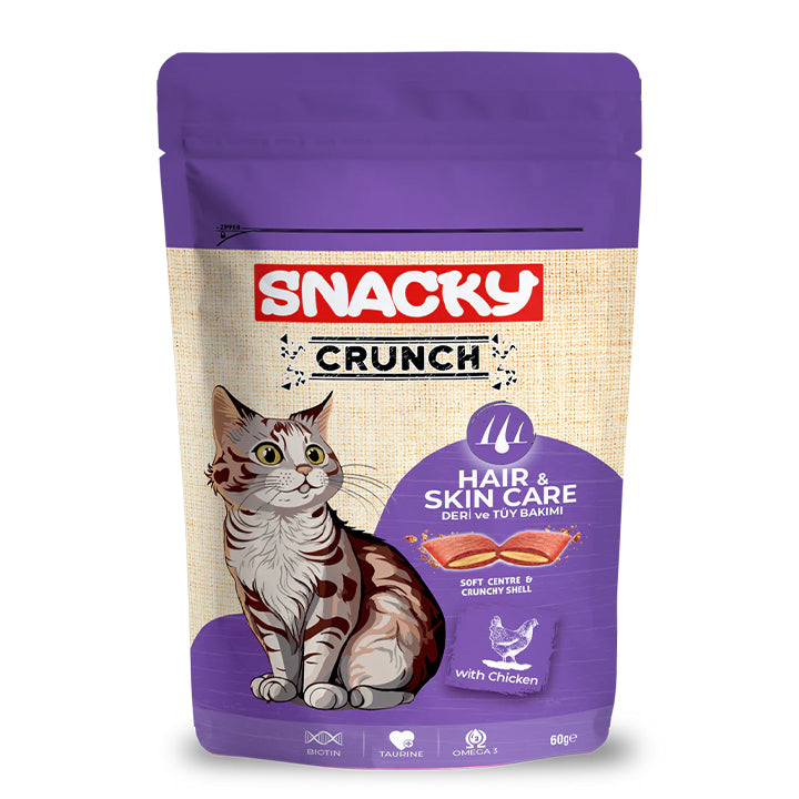 Snacky Cat Crunch ( Hair Skin) Chicken