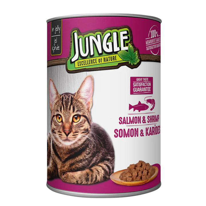 Jungle Salmon & Shirmp Cat Canned Food