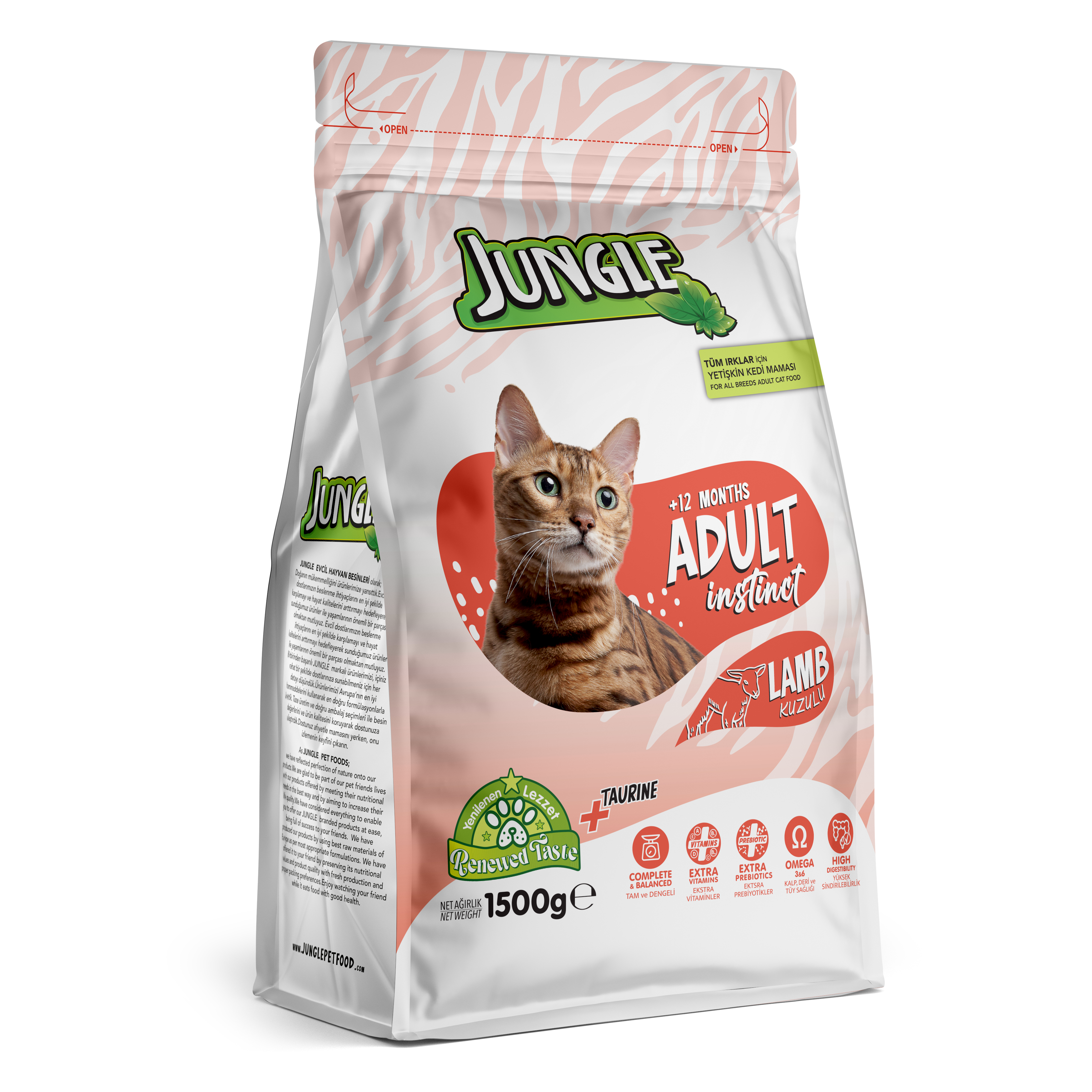Jungle Lamb Adult Cat Food